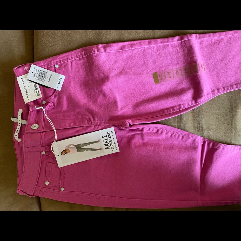 Pink jeans